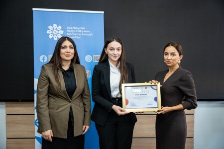 “Kreativ Media - Bakı” məzmun müsabiqəsinin qalibləri mükafatlandırılıb