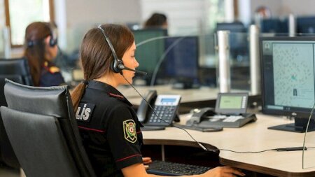 Daxili İşlər Nazirliyinin 102 qaynar xəttinə zəng edən sərxoş kişi həbs edilib