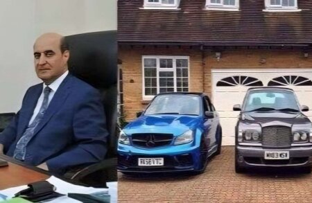 Rafiq Aslanovun oğlunun Londonda villası və bahalı maşınları - Foto