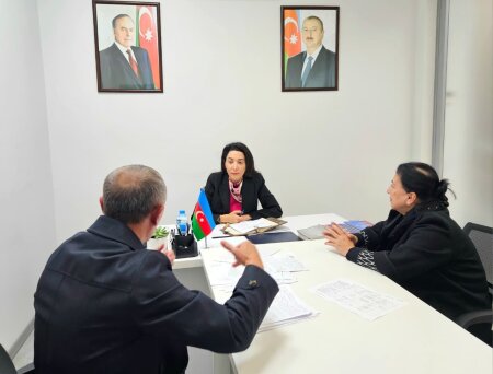 Ombudsman Səbinə Əliyeva növbəti vətəndaş qəbulu keçirib