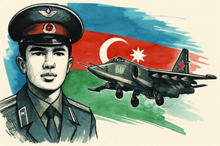 BORT N-27-Hekayə Azərbaycanın Milli Qəhrəmanı, ilk hərbi təyyarəçimiz Vaqif Qurbanovun və digər qəhrəman pilotların əziz xatirəsinə həsr olunub