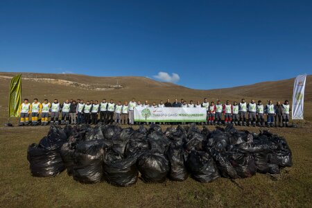Daşkəsən rayonunda növbəti ekoloji aksiya təşkil edilib