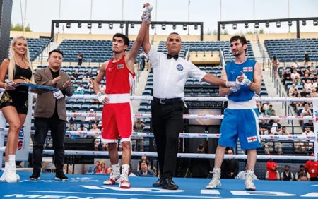 19 yaşlı boksçumuz Avropa çempionatının FİNALINDA