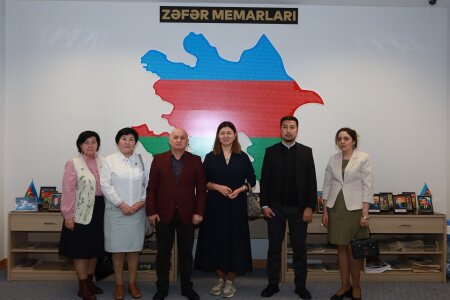 Qazaxıstanın Avrasiya Milli Universitetinin əməkdaşları MEK-i ziyarət edib