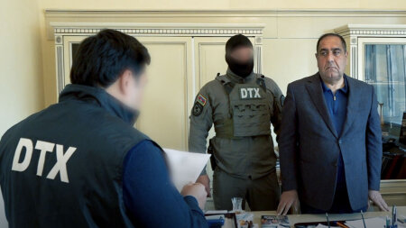 BAŞÇININ RÜŞVƏT ALARKƏN ANBAAN GÖRÜNTÜLƏRİ -DTX