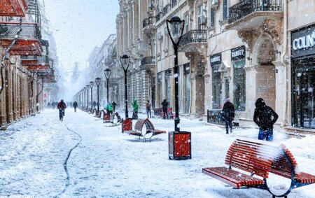 Bakıya qar yağacaq, temperatur kəskin enəcək