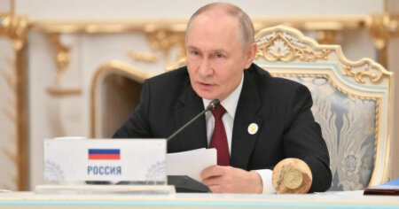Putin Vaqif Kərimovu təltif etdi - FOTO