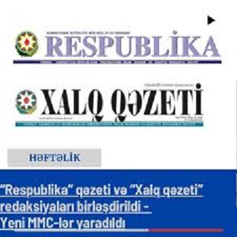 DÖVLƏT QƏZETİNİN ELEKTRON ARXİVİNİ SİLDİLƏR- TƏCİLİ