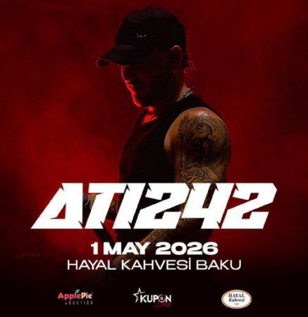 Kupon Booking təqdim edir: Ati242 Bakıda canlı!
