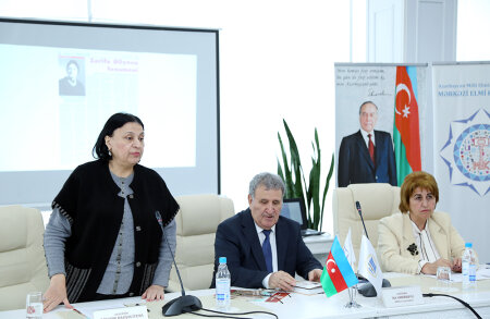 AMEA-da akademik Zərifə Əliyevanın anadan olmasının 103 illiyinə həsr edilmiş elmi konfrans keçirilib