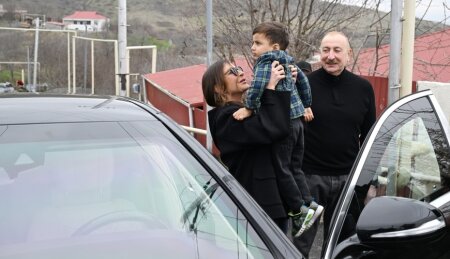 Prezident Ayazın arzusunu gerçəkləşdirdi: ailəsinə “KamAZ” hədiyyə etdi – VİDEO