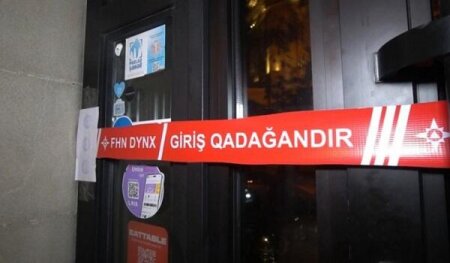 Bakıda ərzaq məhsullarının topdansatış mağazası bağlandı