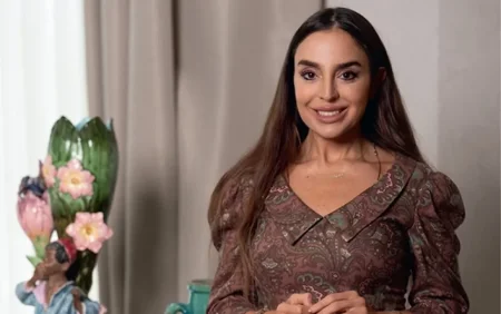 Leyla Əliyeva İsmayıllıda paylaşım edib - VİDEO