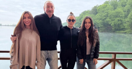 Prezident ailəsinin Qəbələdən səmimi – Fotosu