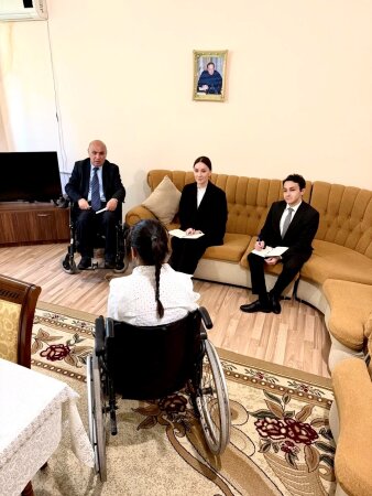 Əlilliyi olan şəxslərin hüquqlarının təmini vəziyyətinin öyrənilməsi məqsədilə başçəkmə həyata keçirilib