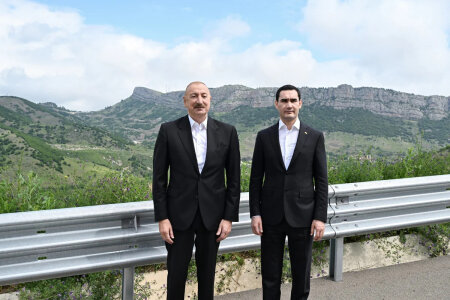 İki prezidentdən Daşaltı FOTOSU