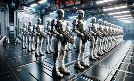 Döyüşdə artıq ROBOTLAR OLACAQ-FRANSA...