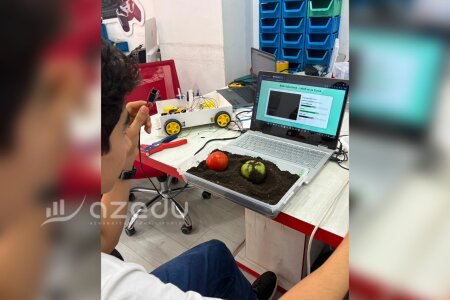 Formula 1 robotundan ağıllı kənd təsərrüfatına - 10-cu sinif şagirdindən maraqlı LAYİHƏLƏR