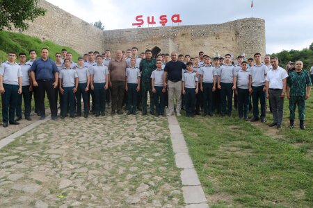 Xüsusi Məktəbin kursantlarının azad edilmiş ərazilərə ekskursiyası təşkil olunmuşdur