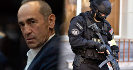 Robert Köçəryan saxlanıldı