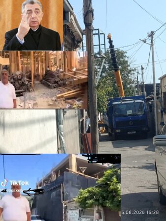İkram adlı “İŞ” adamı qanunsuz tiknintisi ilə Yasamal sakinlərinin kabusuna çevrilib-Evlərə giriş-çıxış bağlanıb