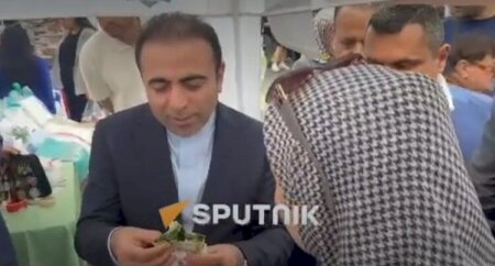 İran səfirinin “Artsax” pavilyonunda nə işi vardı? - VİDEO