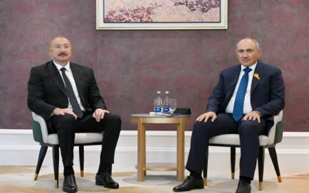 Əliyev və Paşinyanın Bişkek görüşü dünya mediasında