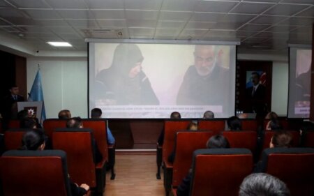 HAVA NƏQLİYYATINDA BAŞ GÖMRÜK İDARƏSİNDƏ 27 SENTYABR – ANIM GÜNÜNƏ HƏSR OLUNMUŞ TƏDBİR KEÇİRİLİB