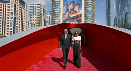Prezidentin sosial media hesablarında "Formula 1"ə dair videoçarx paylaşılıb