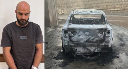 Məktəb direktorunun avtomobilini yandıran şəxs həbs edildi - Görün kim imiş