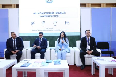 XII Bakı Beynəlxalq Kitab Sərgisində Ombudsmanın hüquqi nəşrlərinin təqdimat mərasimi keçirilib