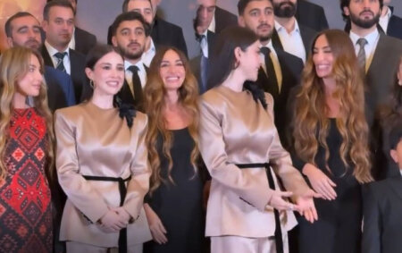 Arzu Əliyevadan Özgeyə xoş sözlər - “Çox gözəlsən”